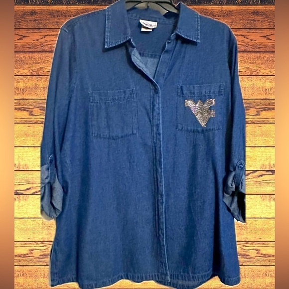 Nitro Tops - West Virginia Mountaineers Shirt Plus Size 3X